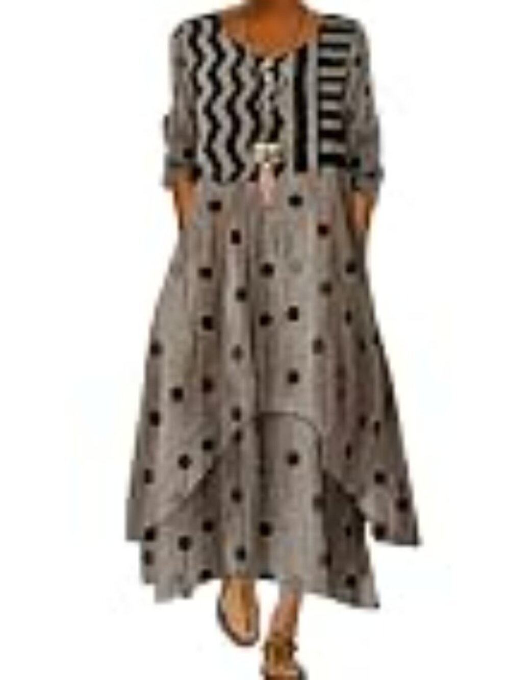 Geleglaer Women's Boho Dress 3X NEW